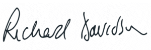 Richard Davidson signature