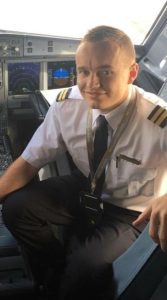 Pilot Adam Mitchell