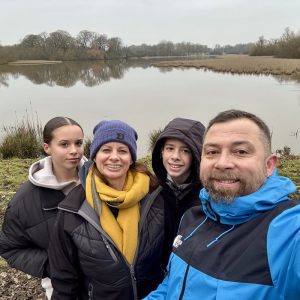 Graeme Milton and family