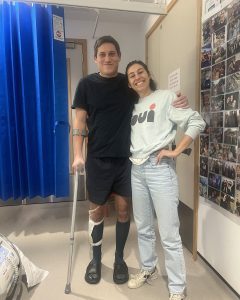 Mat Angels and Bernie