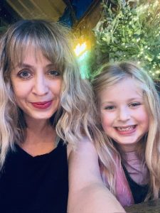 Anna Mills and daughter Penny