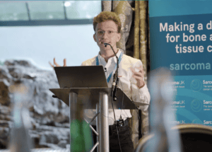 Research presenting at Sarcoma UK community day